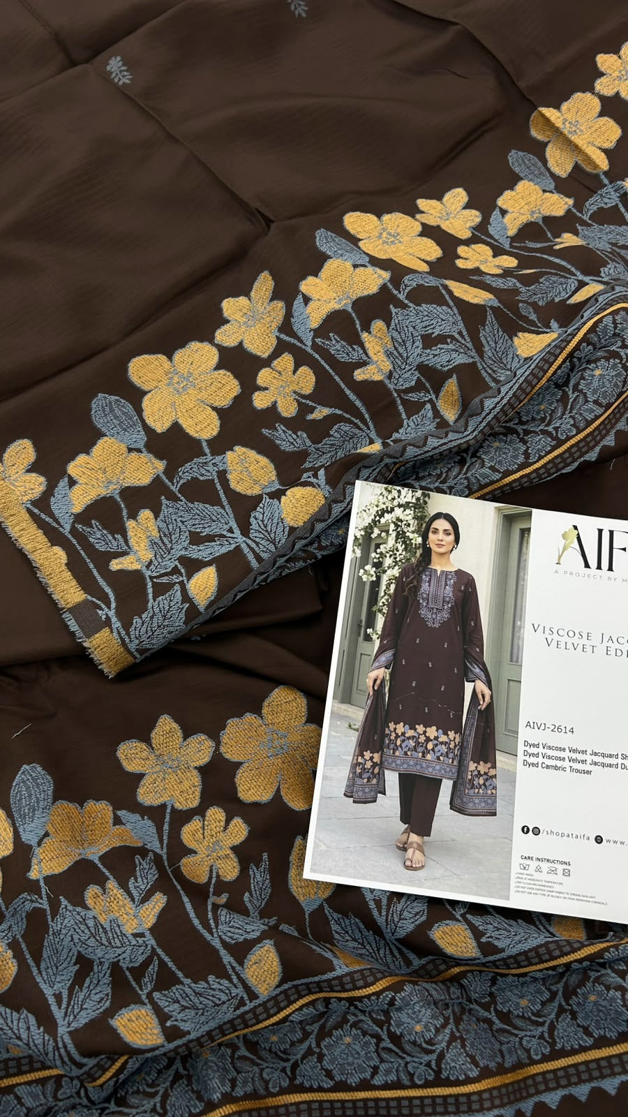 VISCOSE JACQUARD LUXURY 3 PC