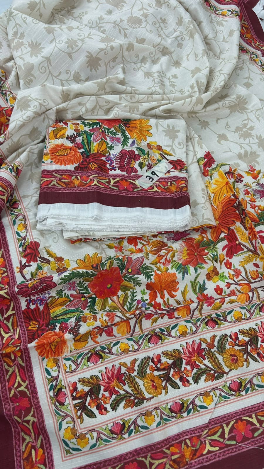 ETHNC 2 PC KHADDAR (DUPATTAY) DEAL