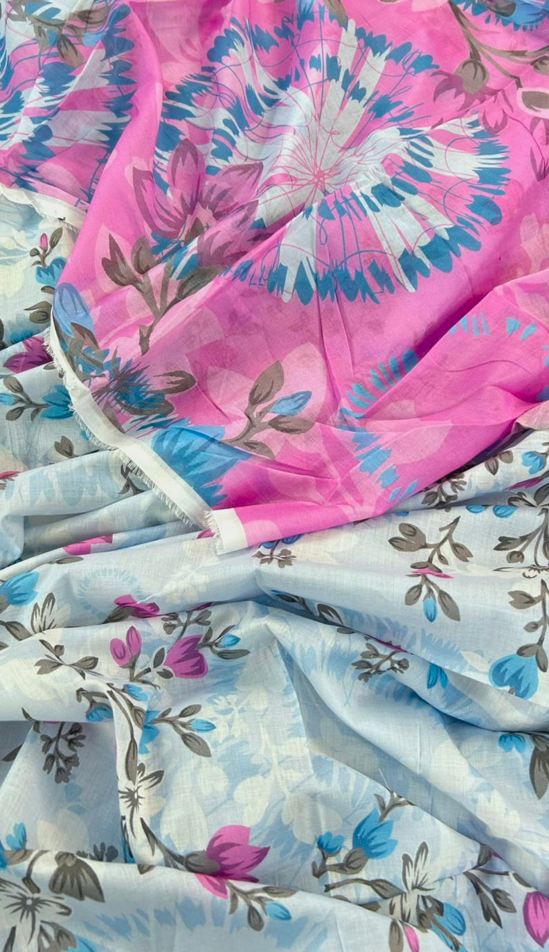 ZESH LUXURY LAWN 2 PC SHIRT DUPATTA