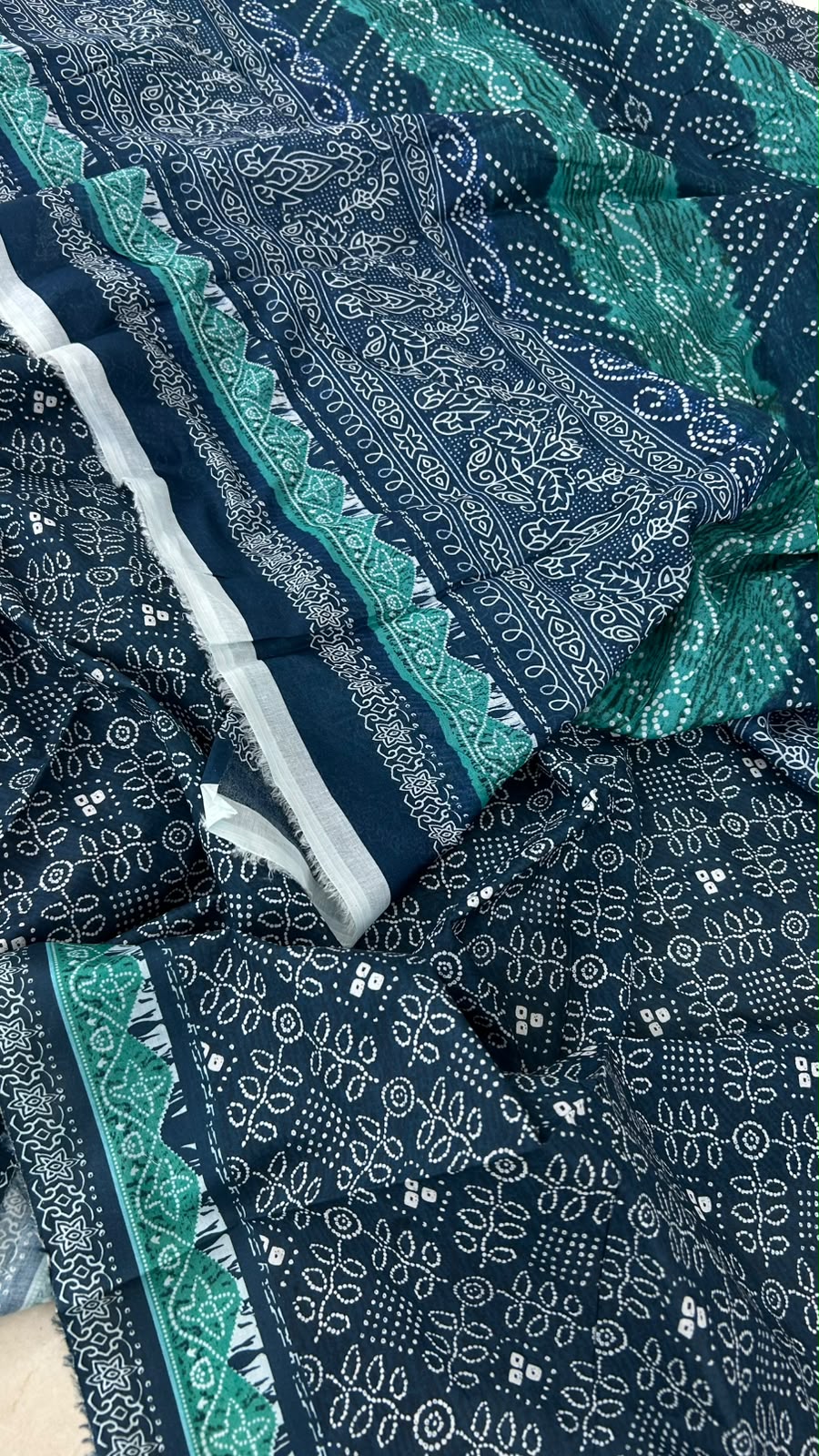 MIX BRAND 2 PC SHIRT DUPATTA
