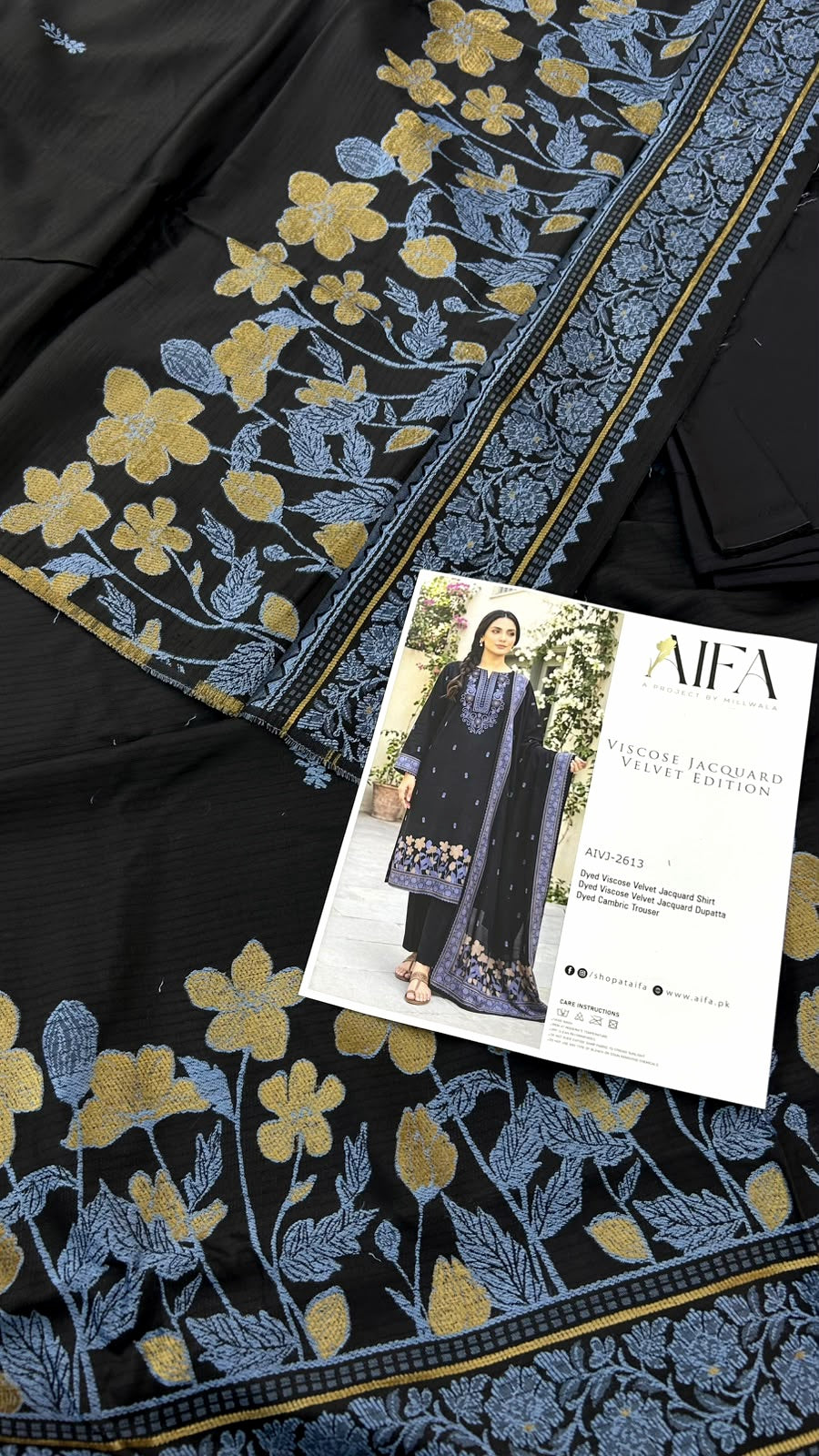 VISCOSE JACQUARD LUXURY 3 PC