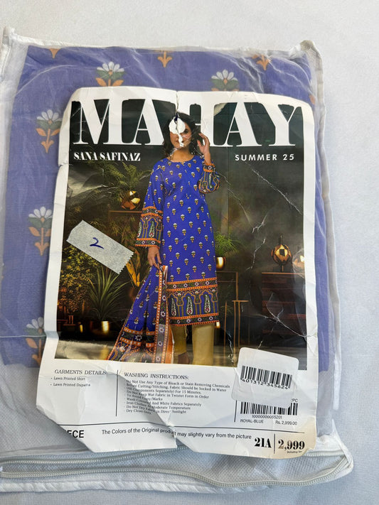 LAWN 2 PC SHIRT DUPATTA