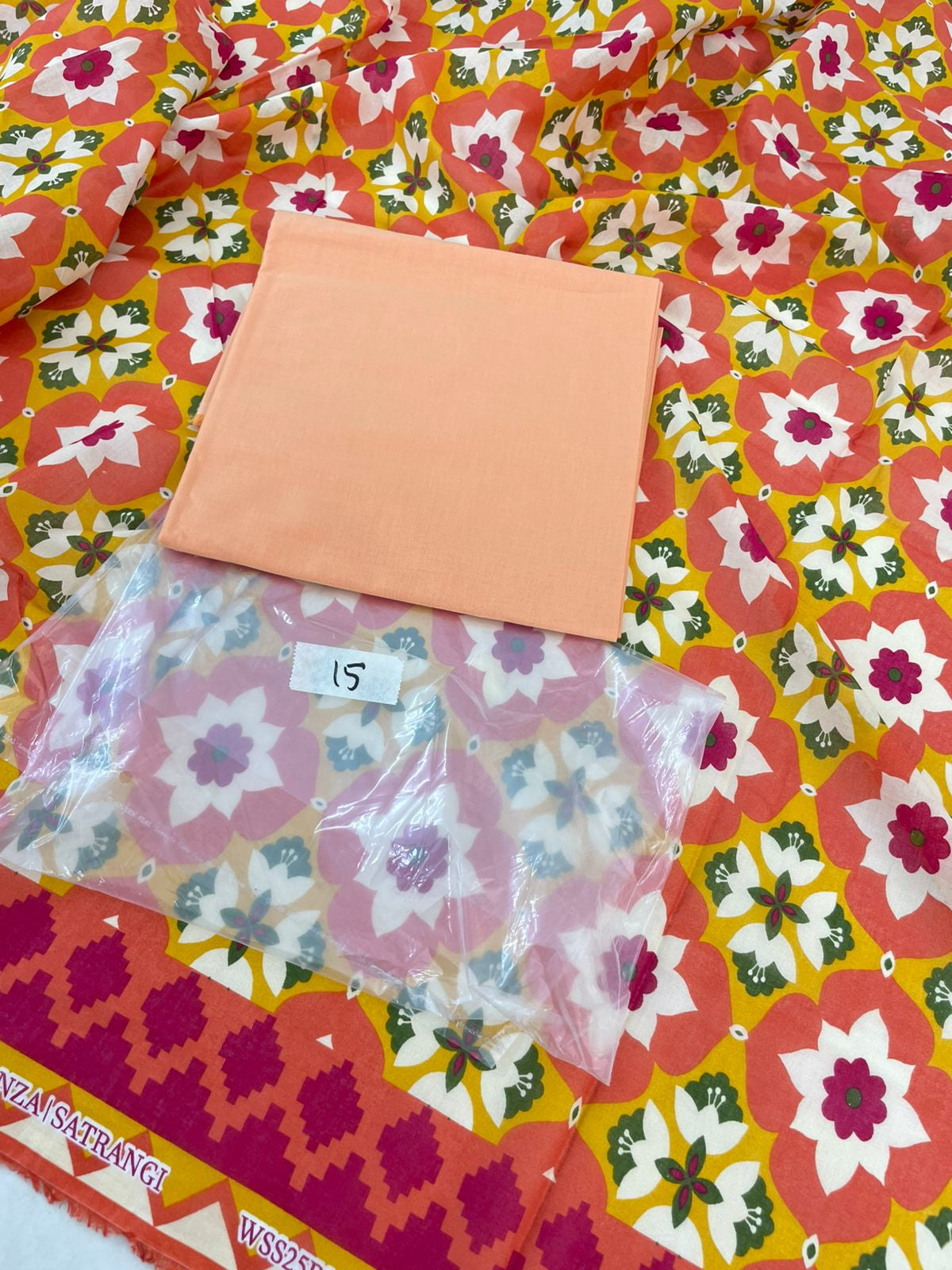MIX BRAND 2 PC SHIRT TROUSER WITH PLAIN TROUSER