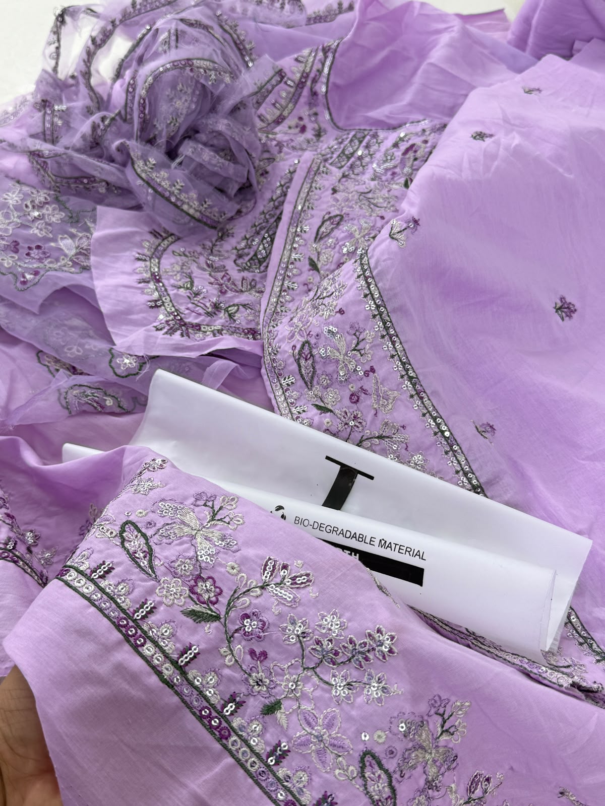 J. EMB SHIRT LAWN WITH EMB DUPATTA 2 PC