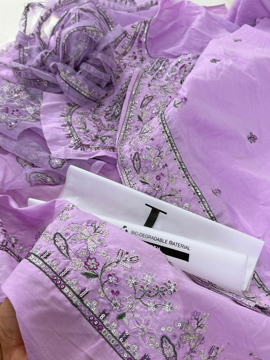 J. EMB SHIRT LAWN WITH EMB DUPATTA 2 PC