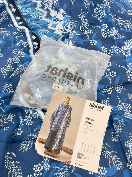 NISHAT LAWN 3 PC