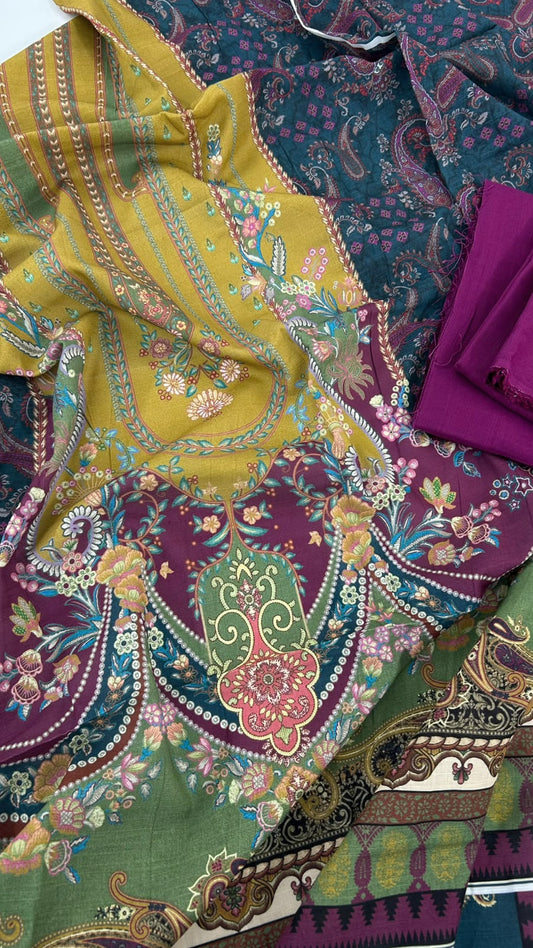 BONANZA KHADDAR 2 PC SHIRT TROUSER