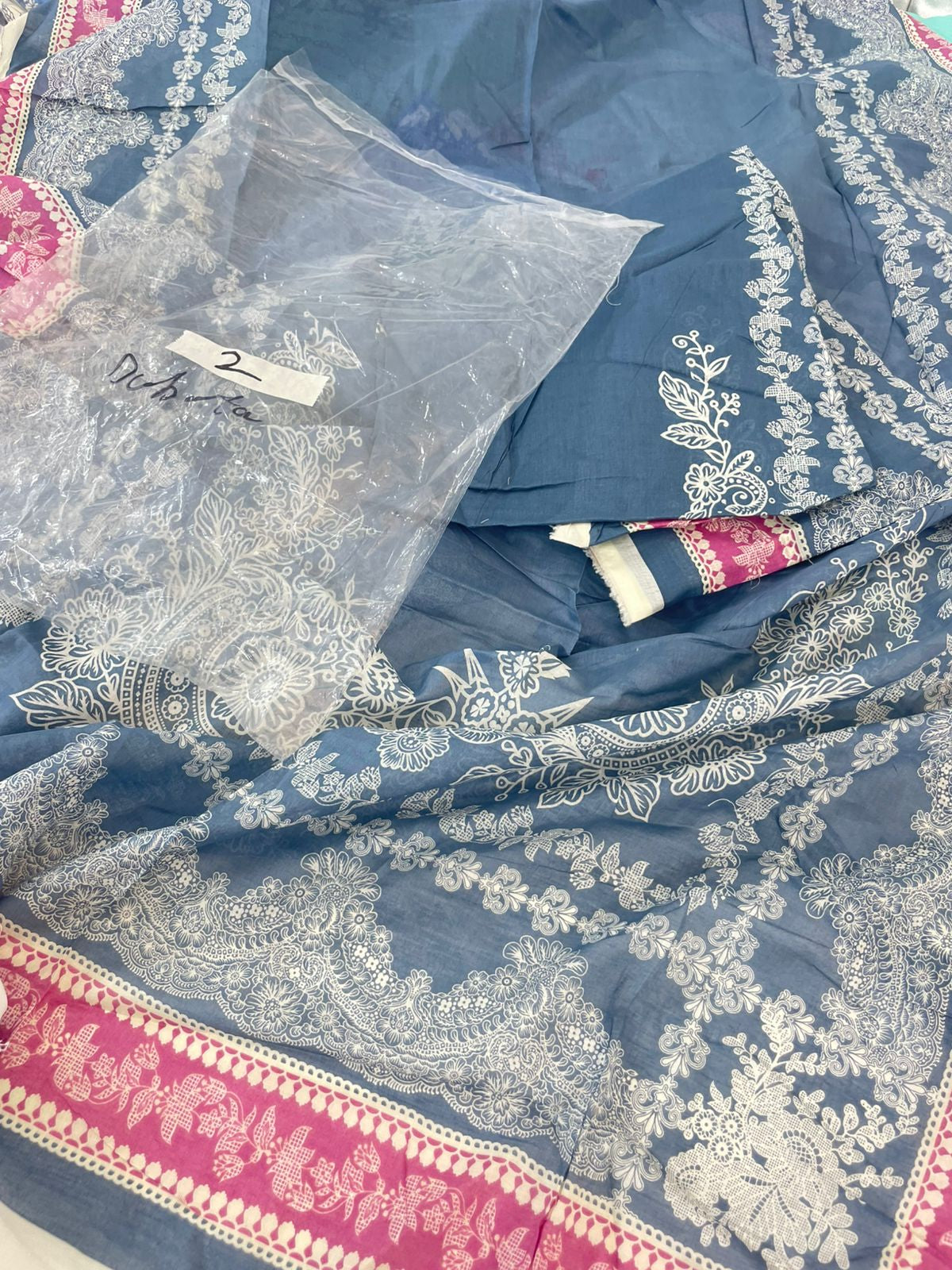 2 SAME DUPATTA LAWN