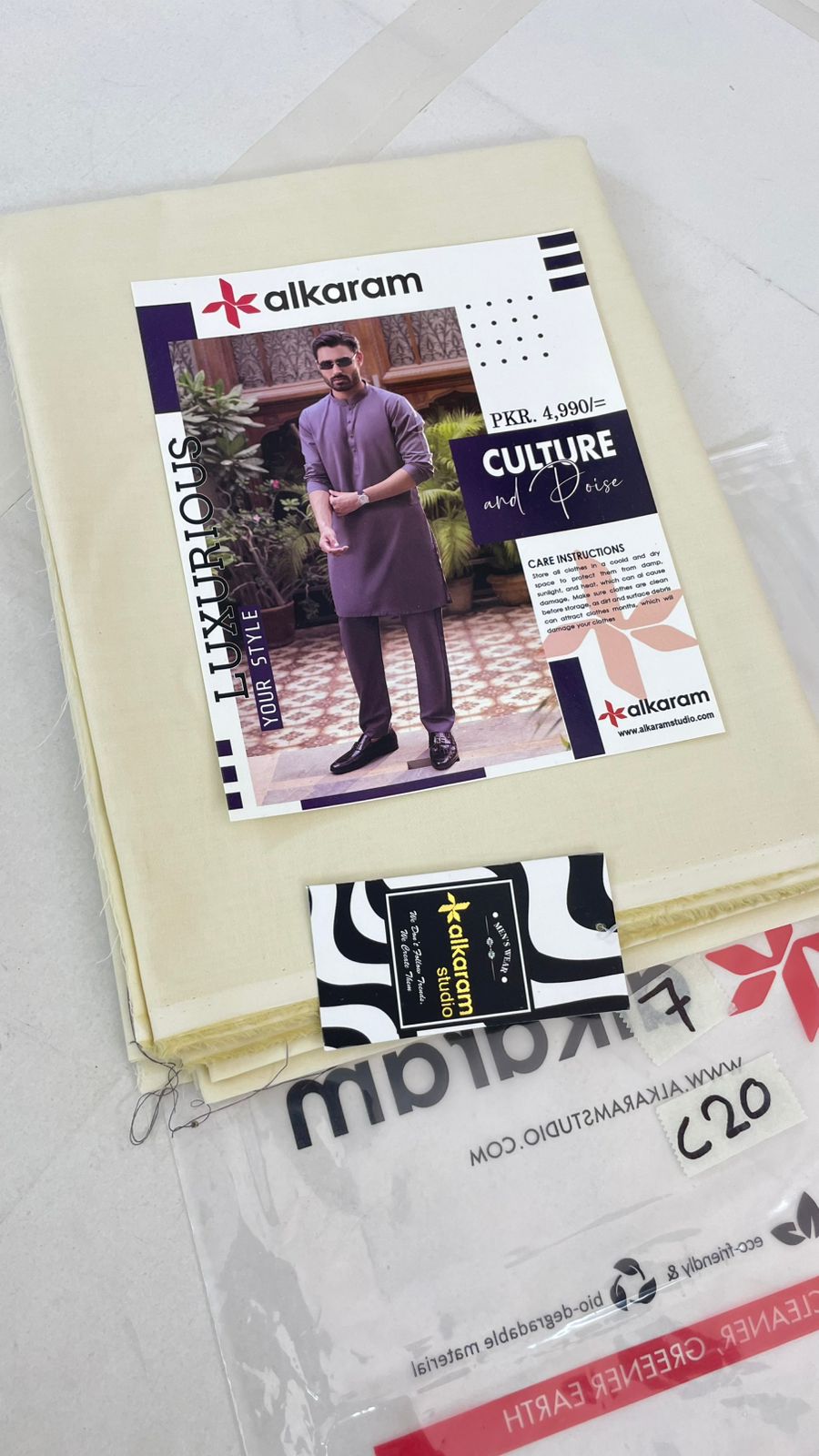 ALKARAM SOFT COTTON GENTS