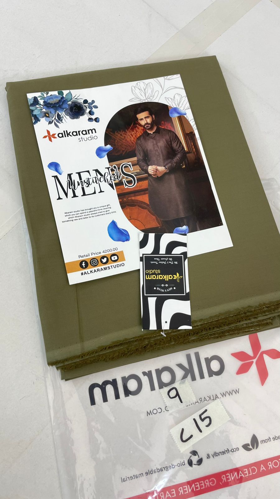 ALKARAM SOFT COTTON GENTS