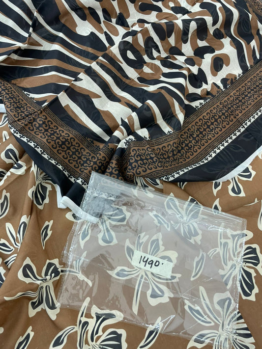 MIX BRAND SHIRT DUPATTA 2 PC