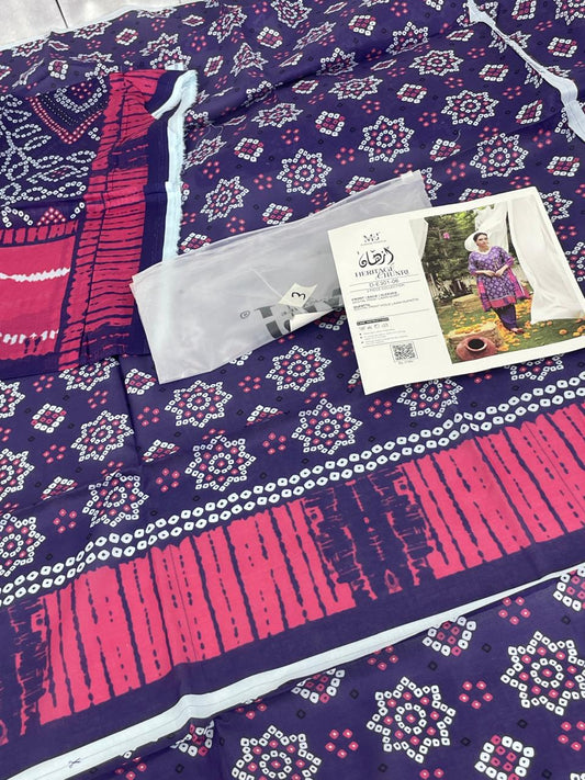 GRAND SALE-CHUNRI LAWN SHIRT DUPATTA