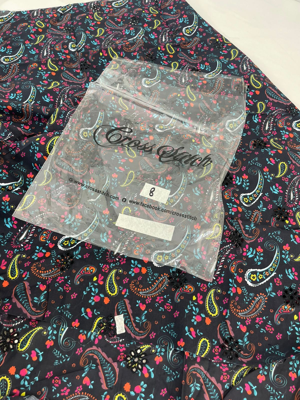 CROSS STITCH EMB LAWN ONLY SHIRT