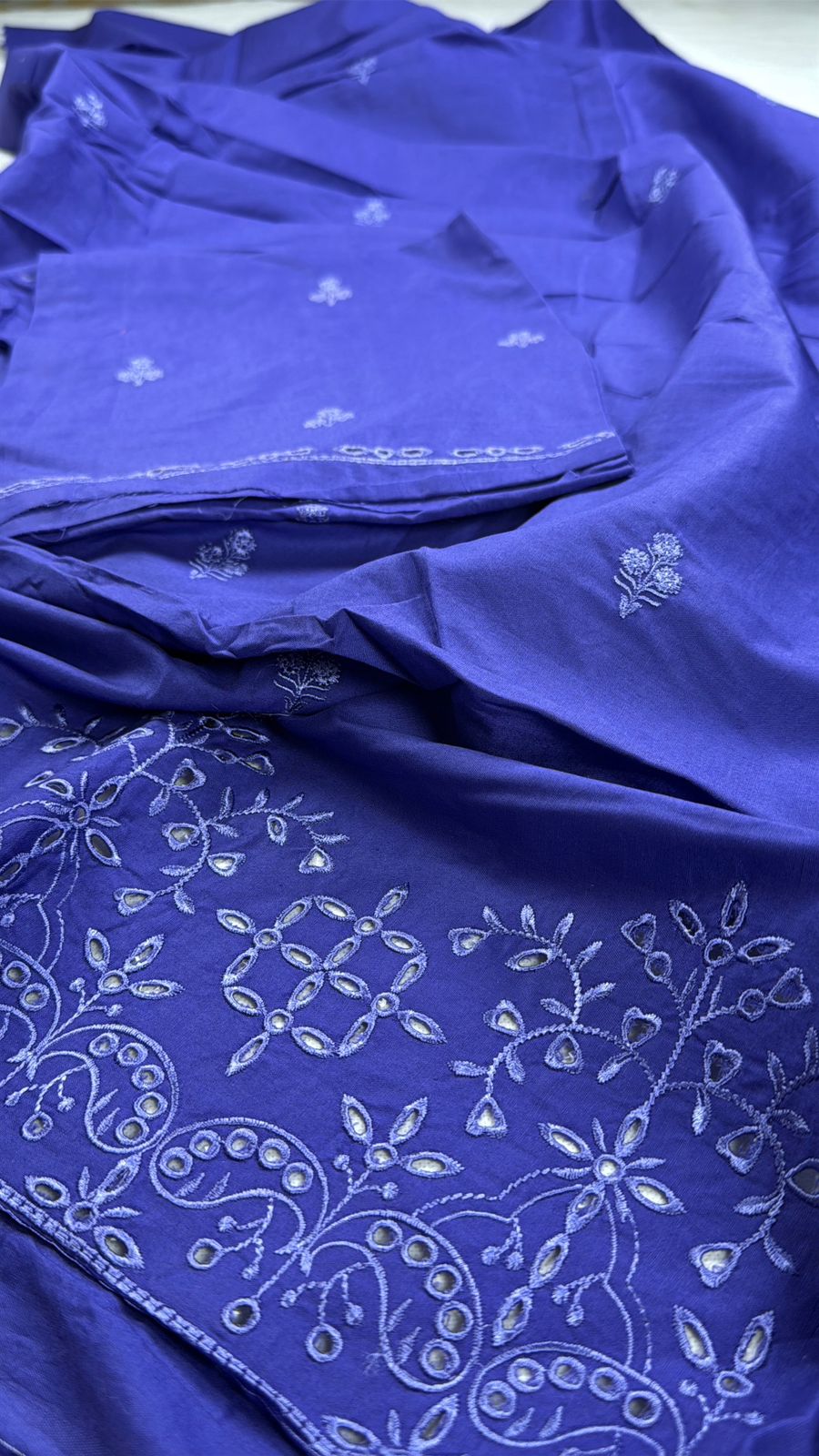 LAWN CHICKANKARI SHIRT