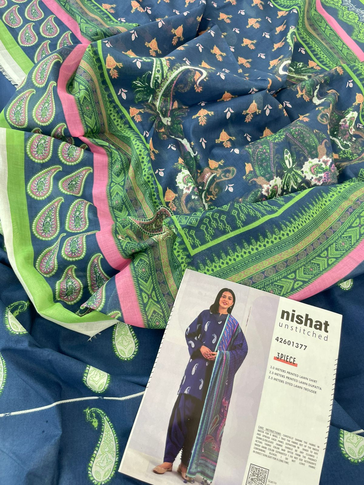NISHAT LAWN 3PC