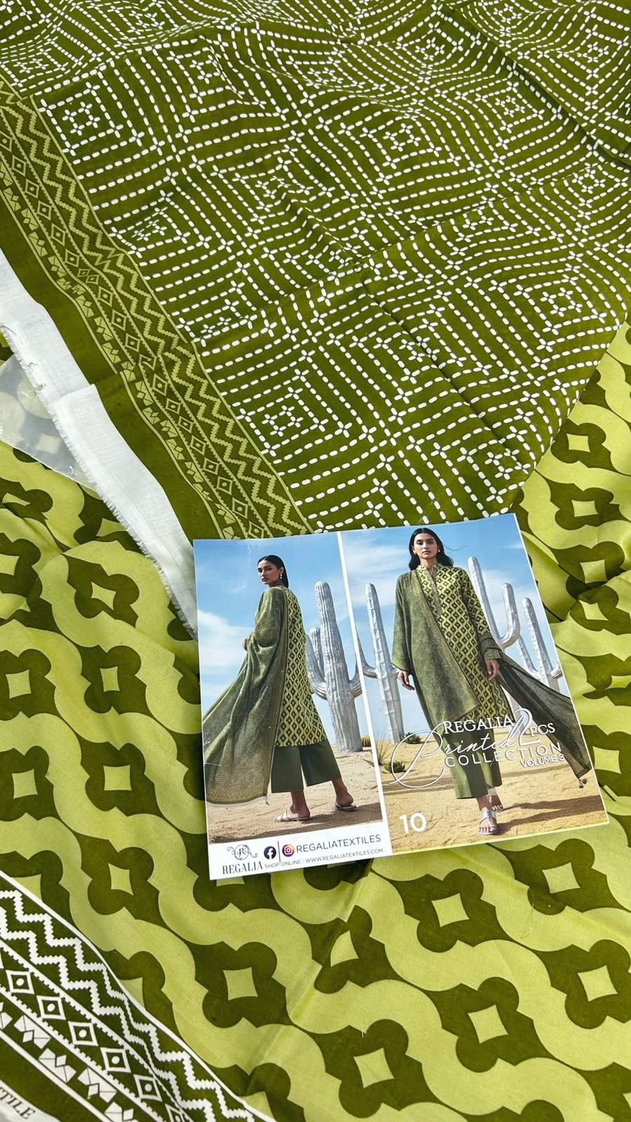 REGALIA 2 PC LAWN SHIRT DUPATTA