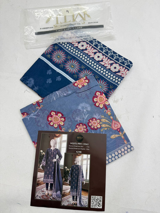 MTJ LAWN 2 PC SHIRT DUPATTA