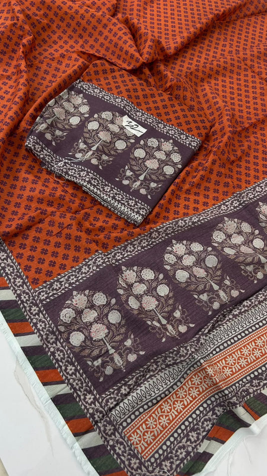 ETHNC 2 PC KHADDAR (DUPATTAY) DEAL