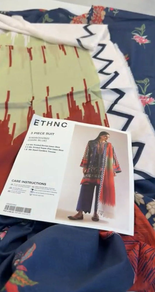 ETHNIC 3 PC LAWN