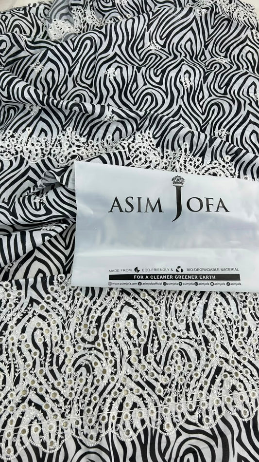 ASIMJOFA CHICKANKARI SHIRT