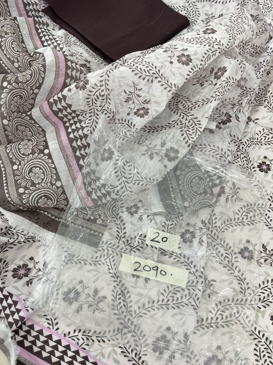 MIX BRAND LAWN 3PC