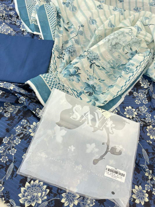 SAYA LAWN PRINTED 3 PC