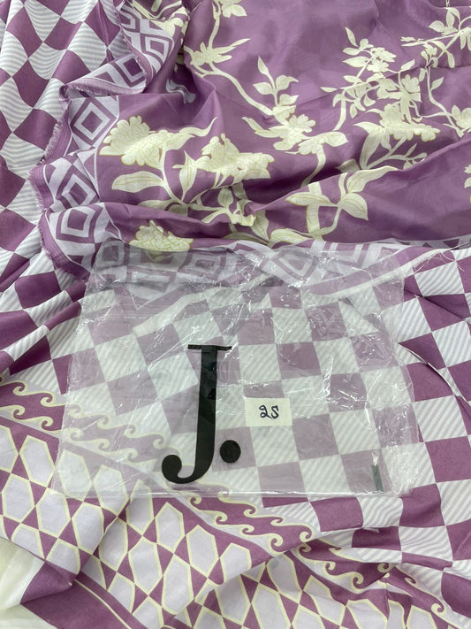 J. 2 PC SHIRT DUPATTA
