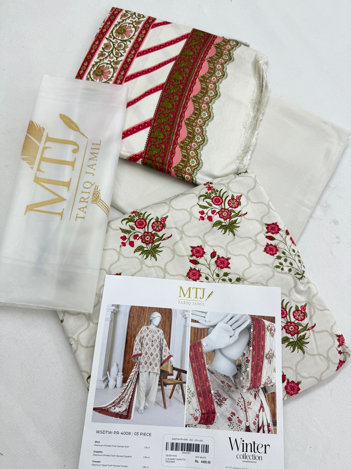 MTJ TWILL VISCOSE 3 PC