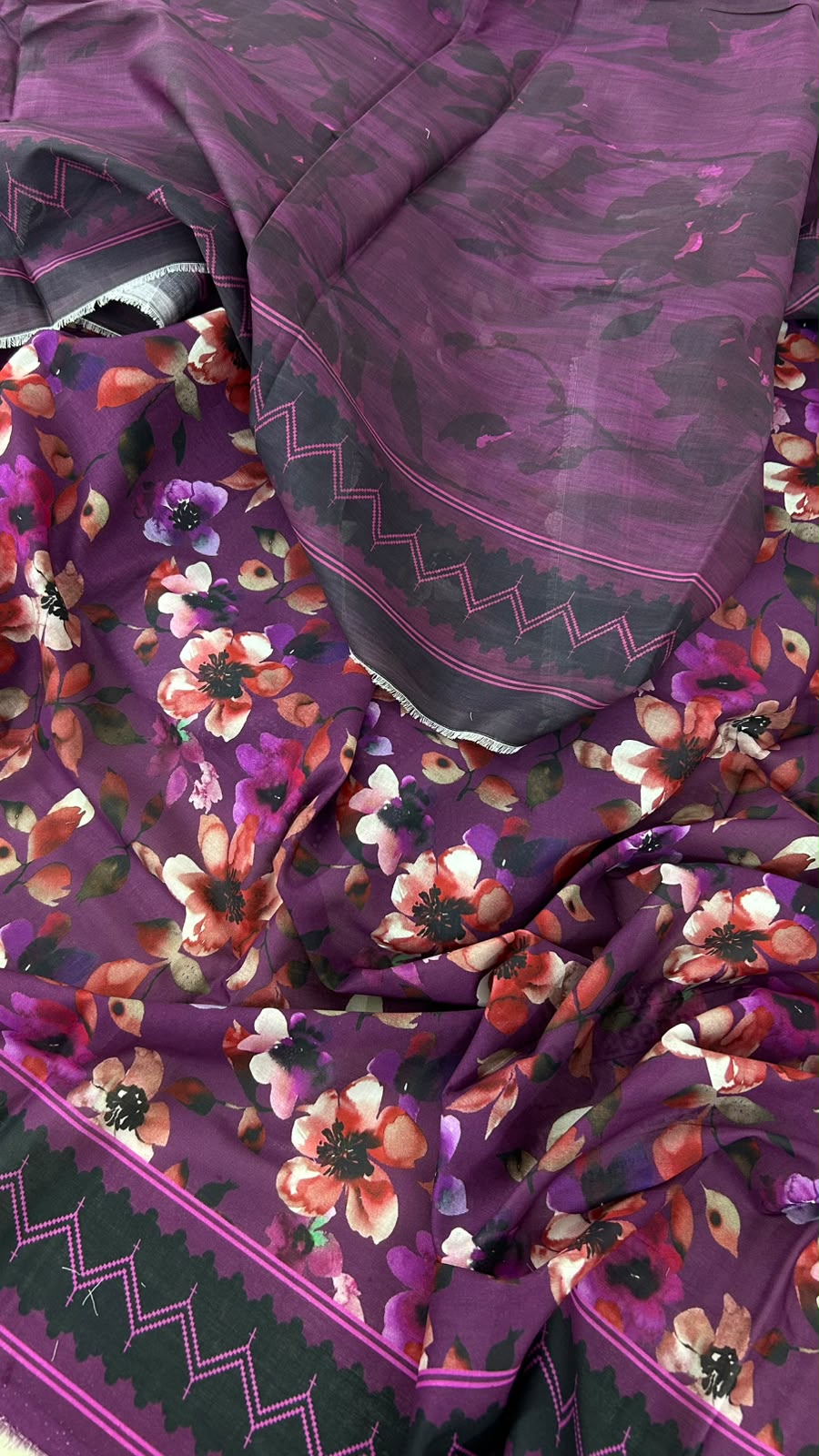 MIX BRAND 2 PC SHIRT DUPATTA