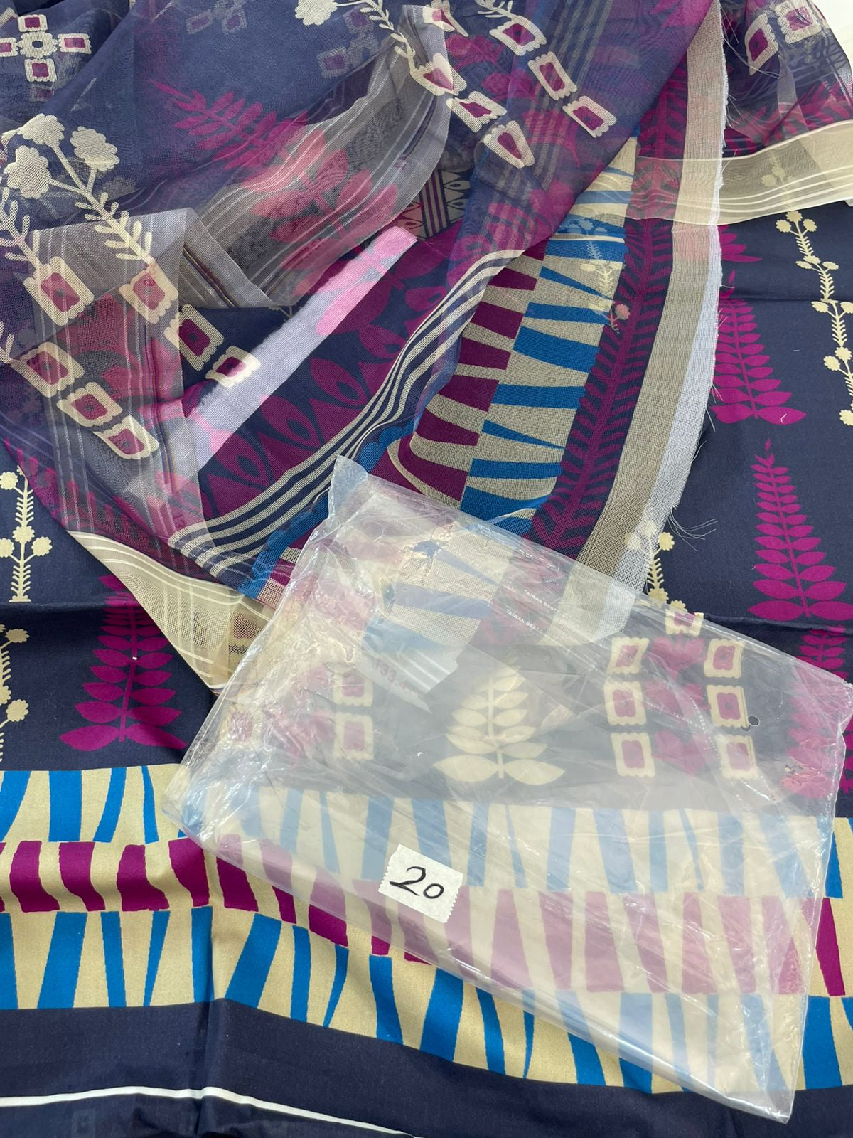 MIX BRAND LAWN 3PC