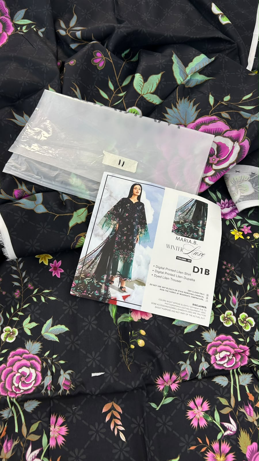 MARIA B LINEN 3 PC