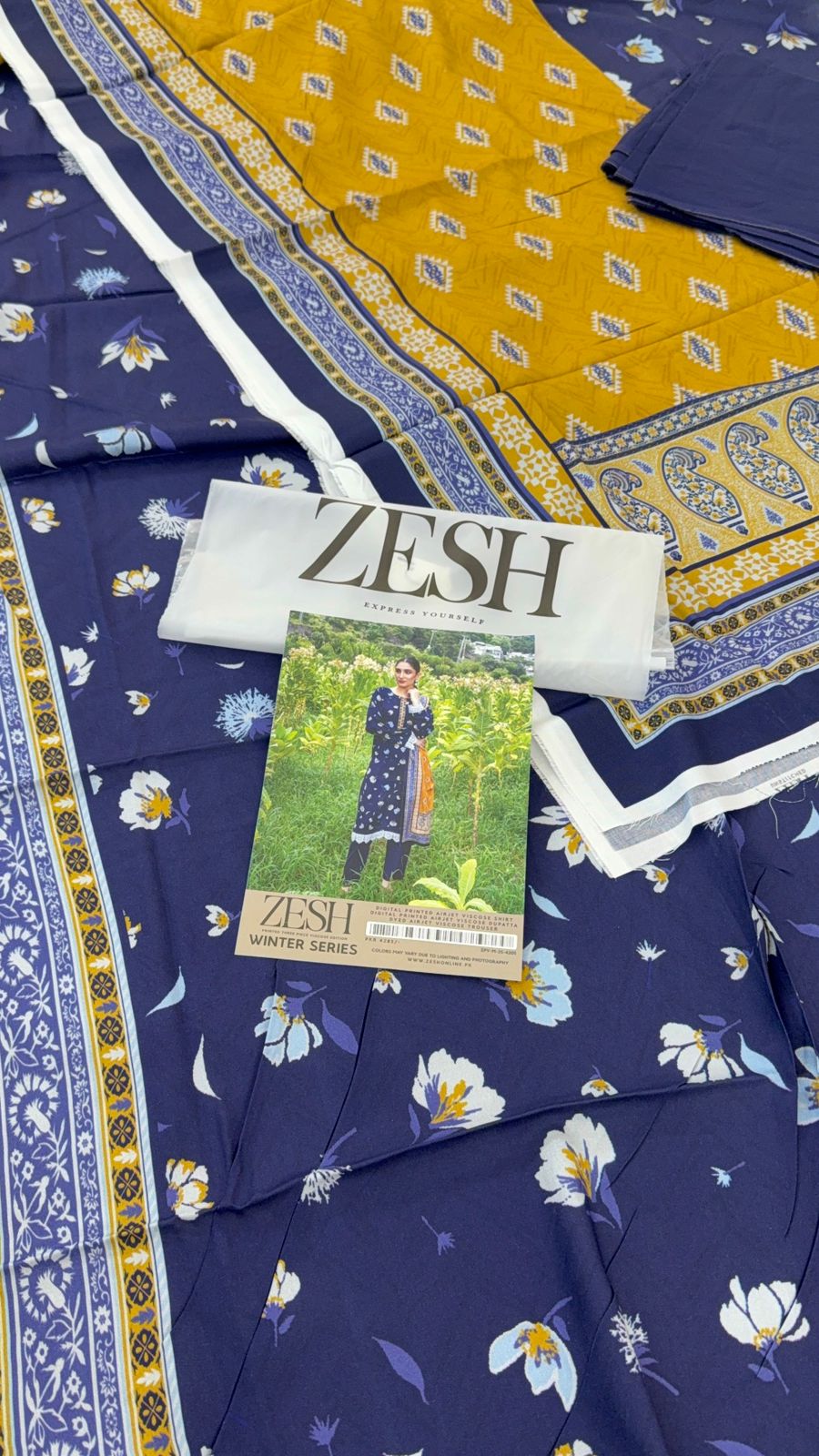 ZESH LINEN WINTER 3 PC