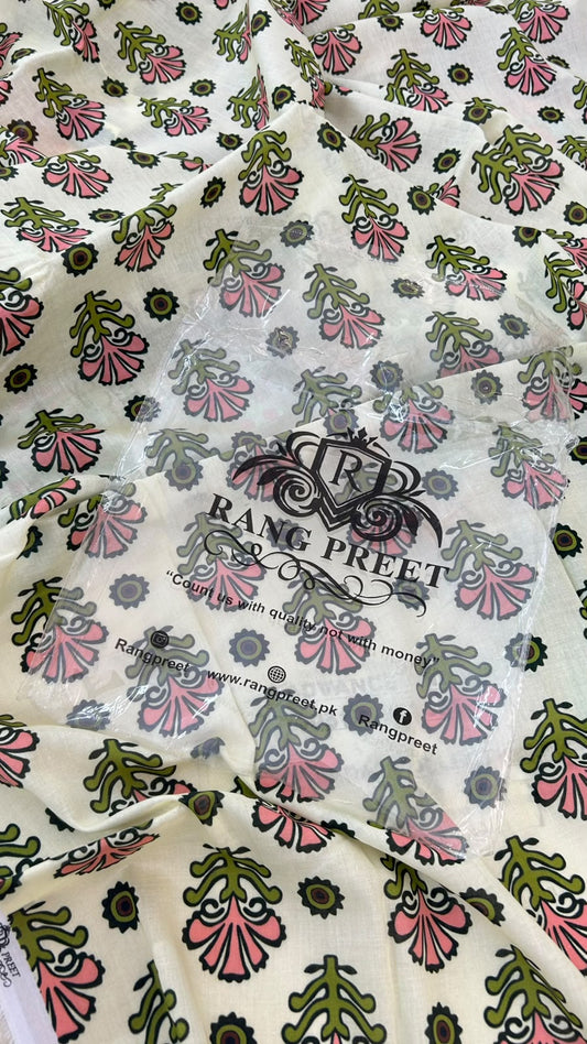 ALLOVER LAWN 2 PC SHIRT TROUSER