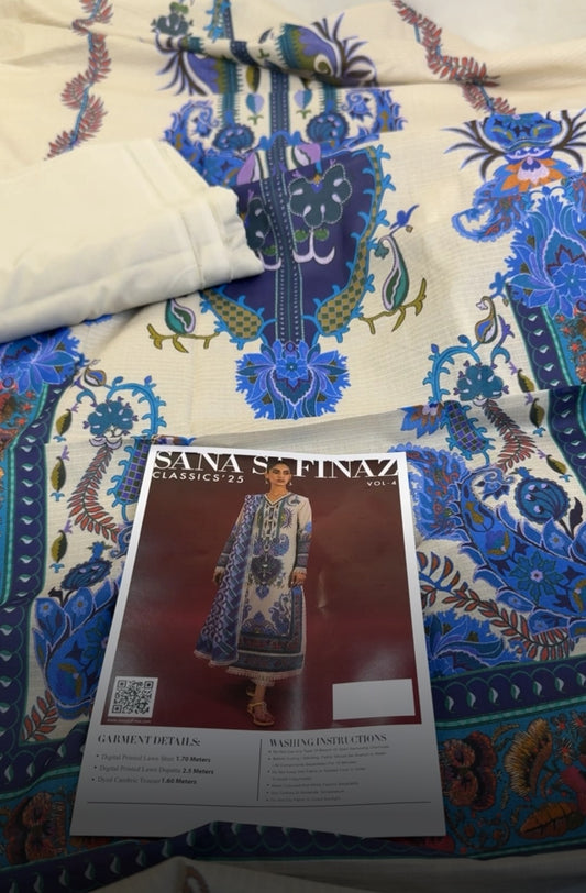 SANA SAFINAZ LAWN 3 PC