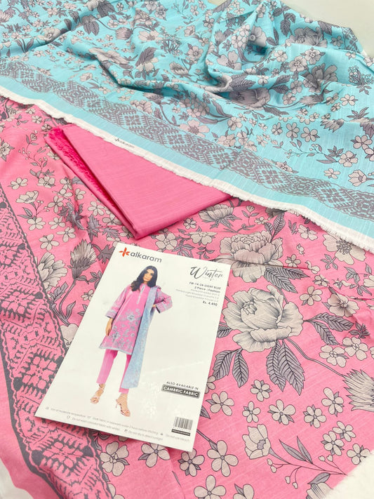 ALKARAM KHADDAR 3 PC