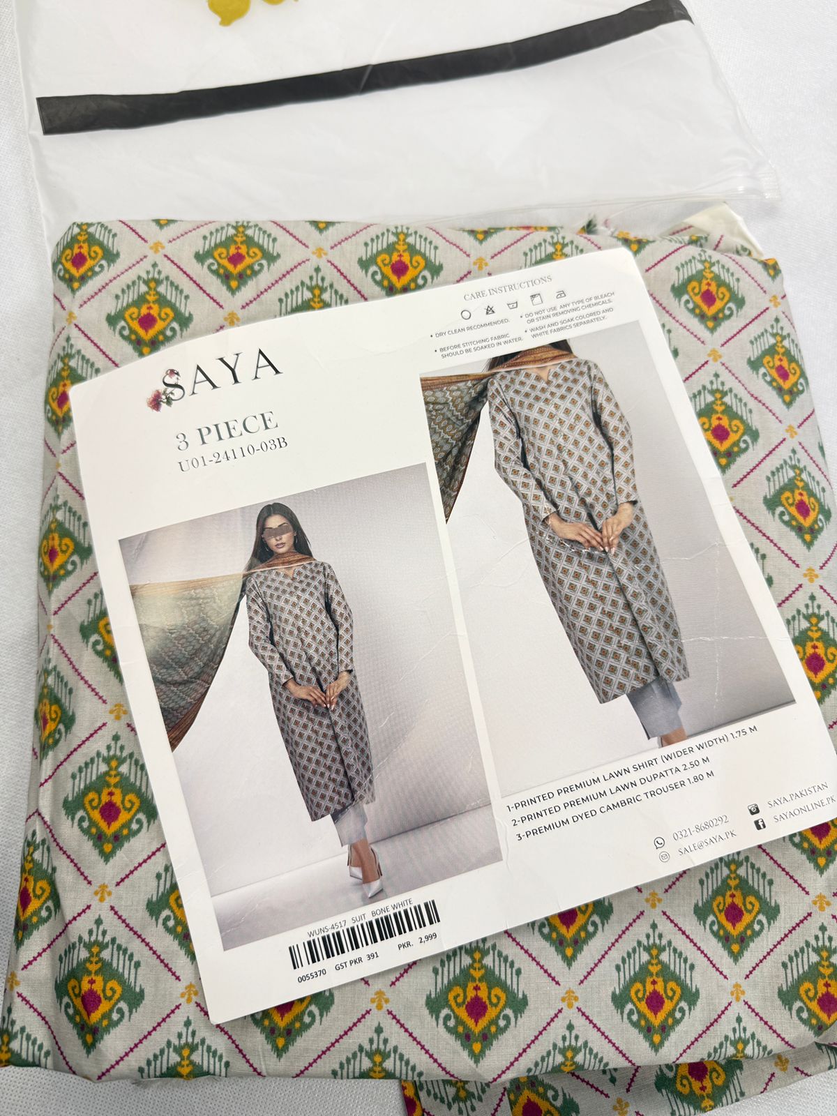 SAYA LAWN 3 PC