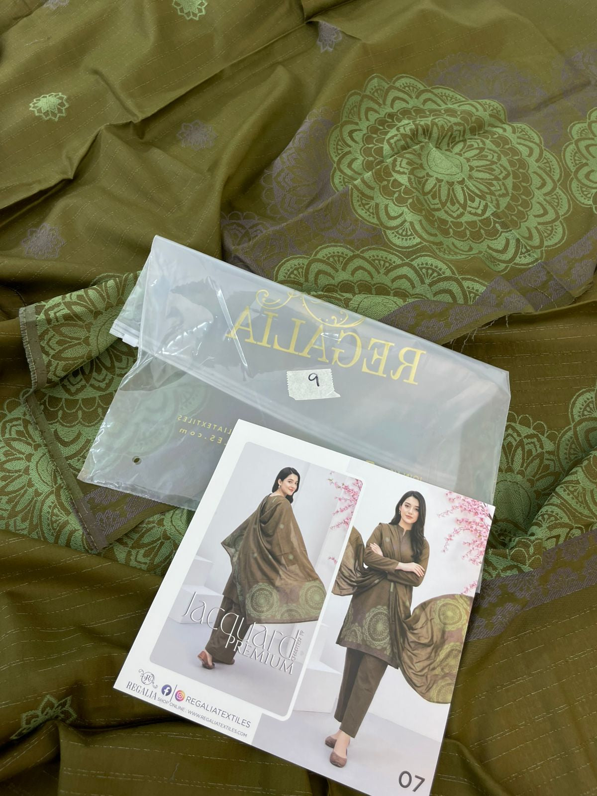 LUXURY LAWN JACQUARD 3PC