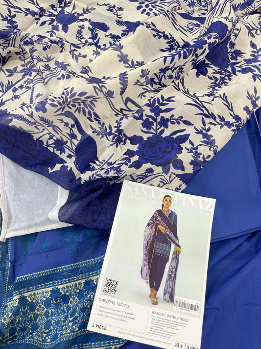 SANA SAFINAZ LAWN 3PC