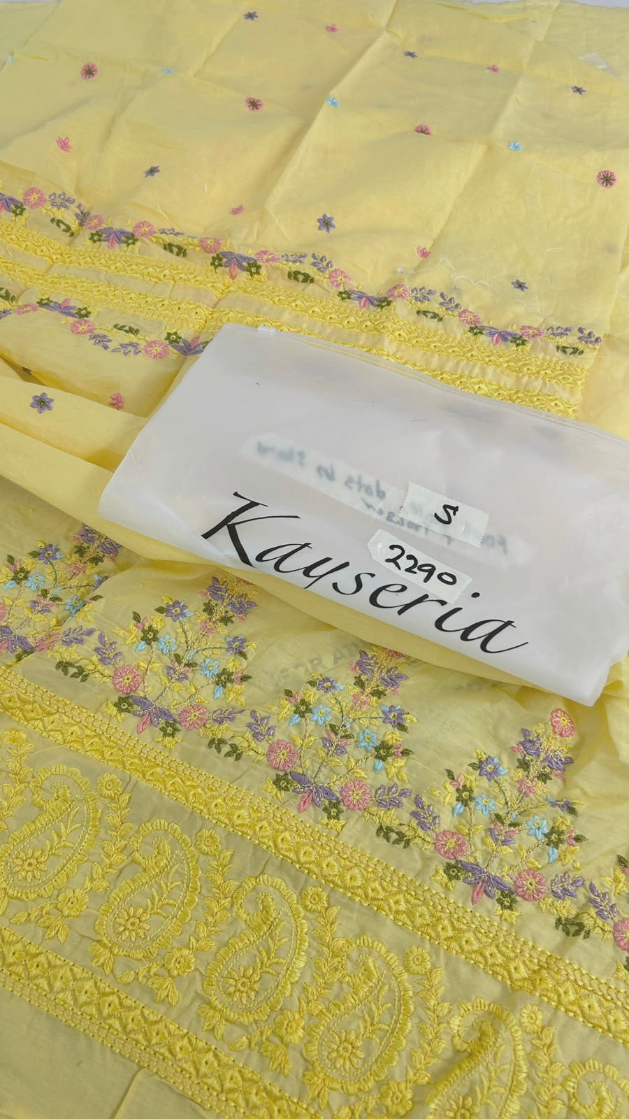 EMBROIDERED 2 PC