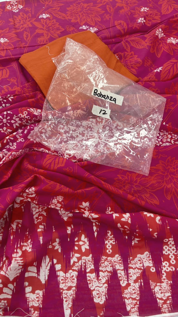 BONANZA KHADDAR 2 PC SHIRT TROUSER