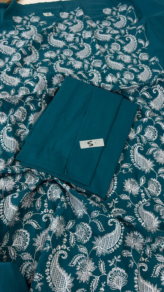 BAREEZE EMB 2PC SHIRT TROUSER