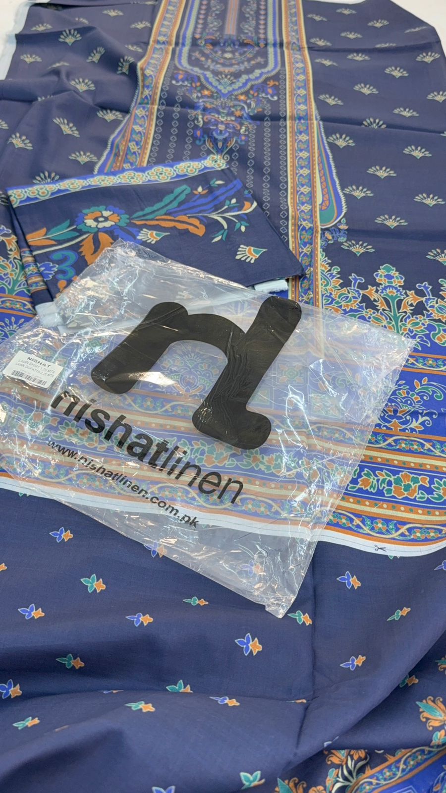 NISHAT 2PC SHIRT DUPATTA