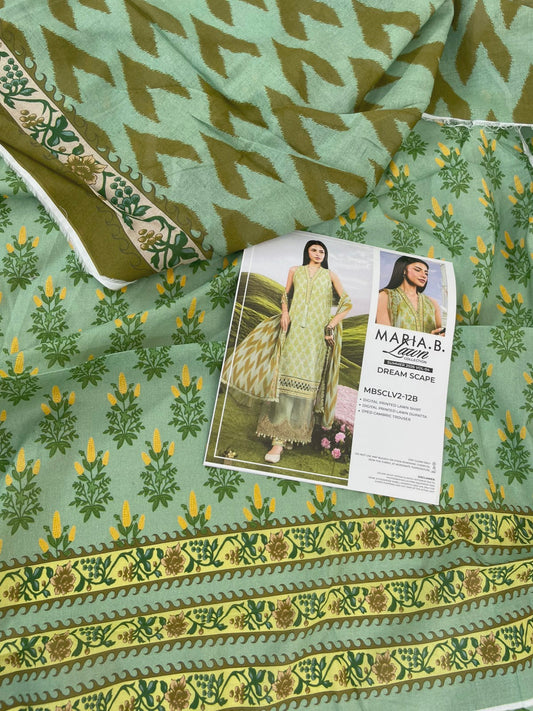 MARIA B LAWN 3 PC