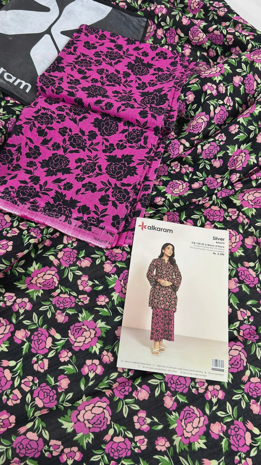 ALKARAM KHADDAR 2 PC SHIRT TROUSER