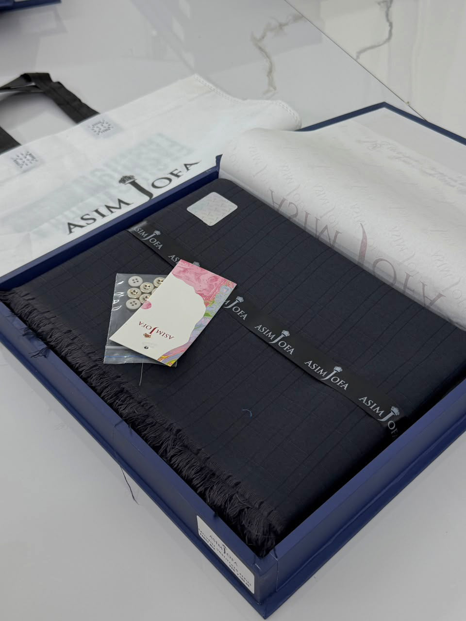 ASIMJOFA LUXURY WINTER BOX GENTS WASH N WEAR