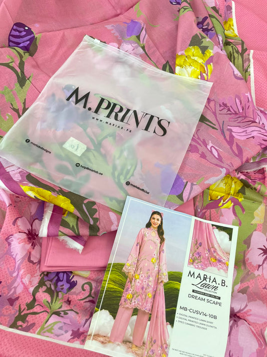 MARIA B LAWN 3 PC