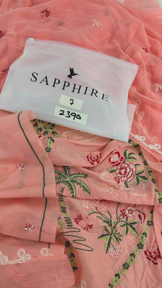 EMBROIDERED LAWN 2 PC