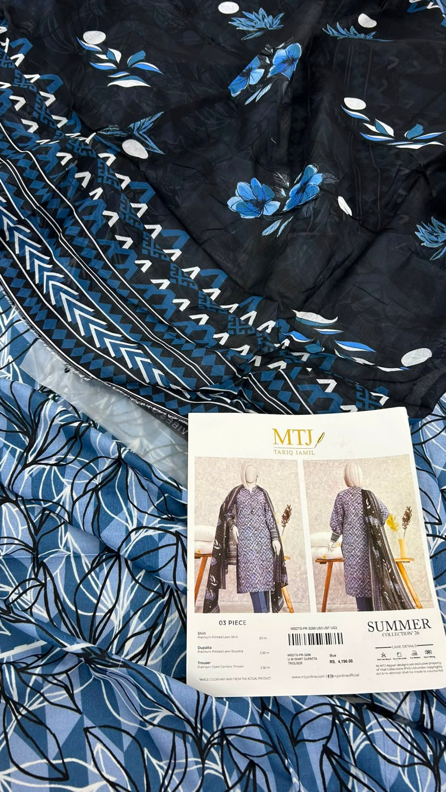 MIX BRAND 2 PC SHIRT DUPATTA