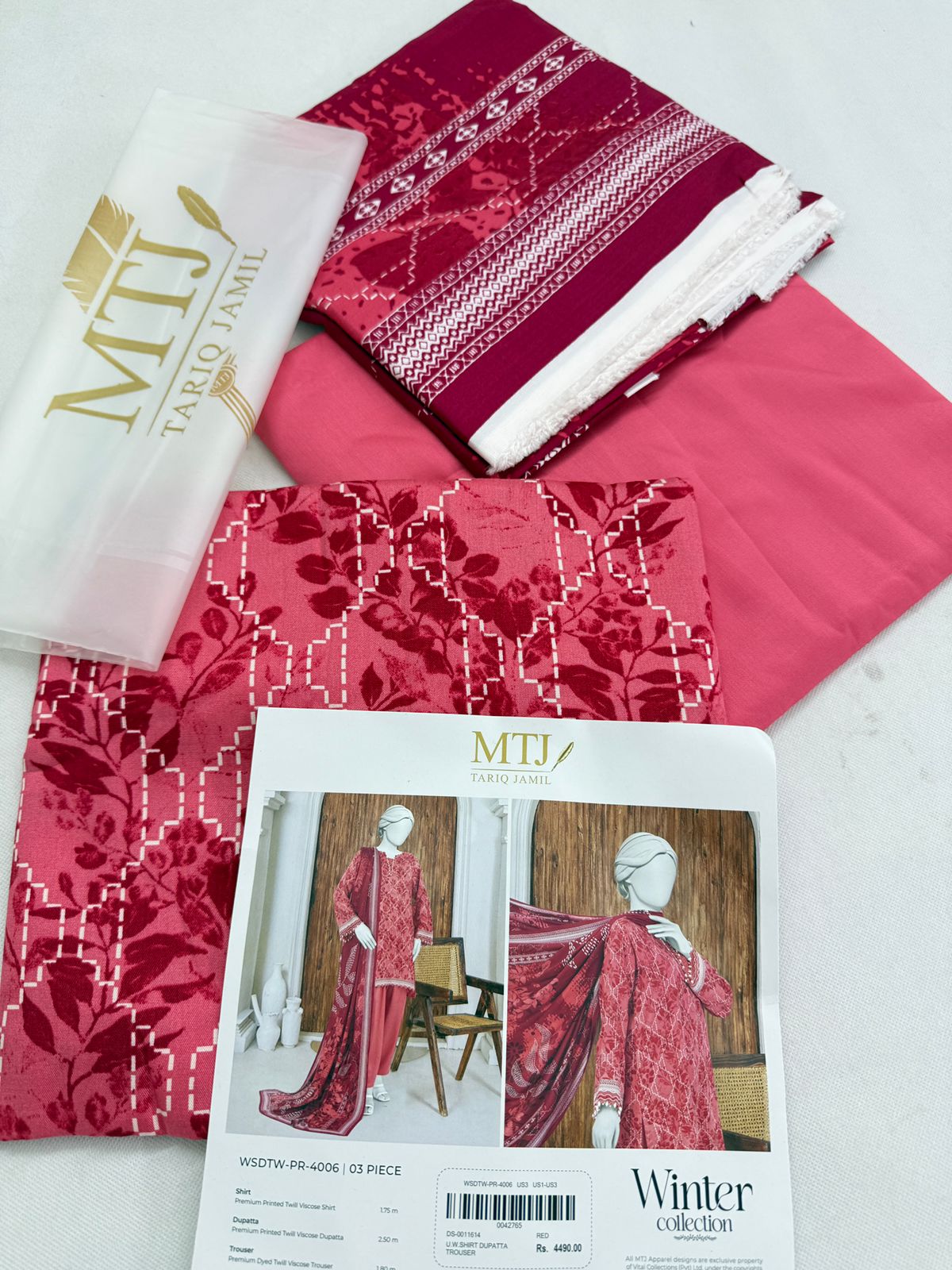 MTJ TWILL VISCOSE 3 PC