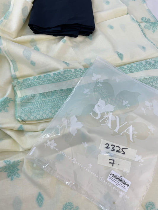 LUXURY LAWN JACQUARD 3PC